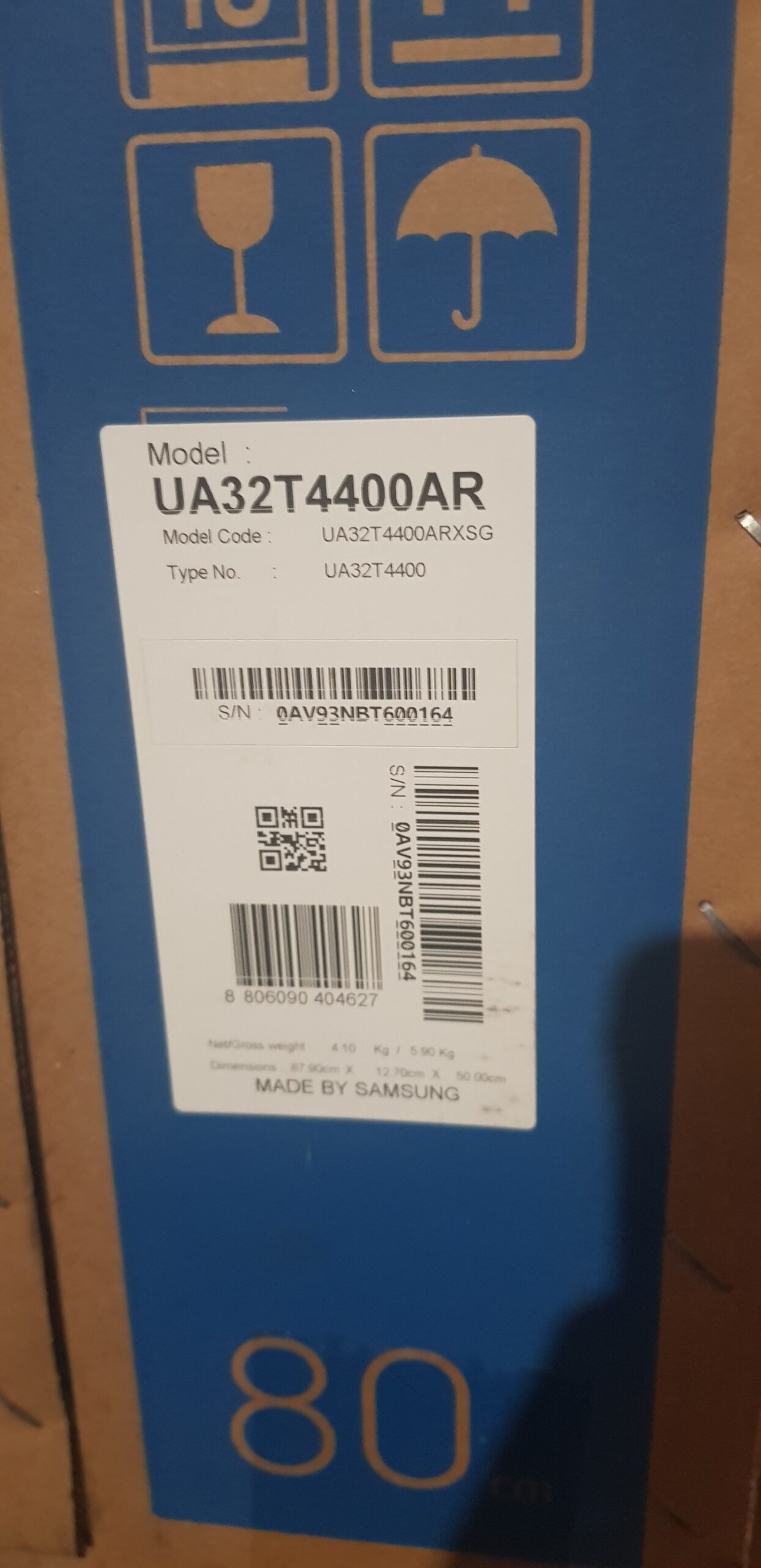 Samsung 32 ” & 43 ” TV’s