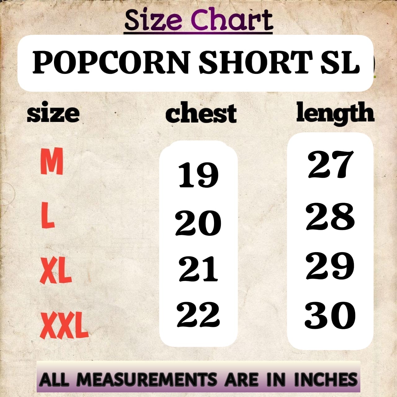 Popcorn Shirts
