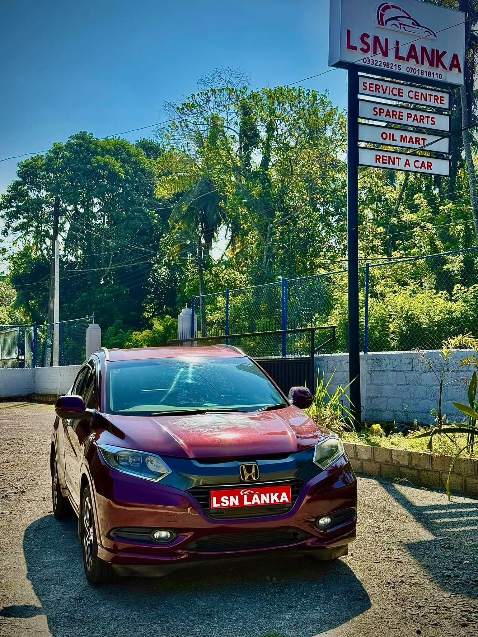 Honda Vezel for Rent